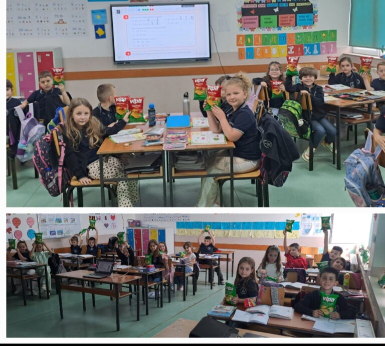 “Dhurata për të vegjlit”: Pestova dhuron VIPA CHIPS në shkollën ‘Mitrush Kuteli’ në Prishtinë