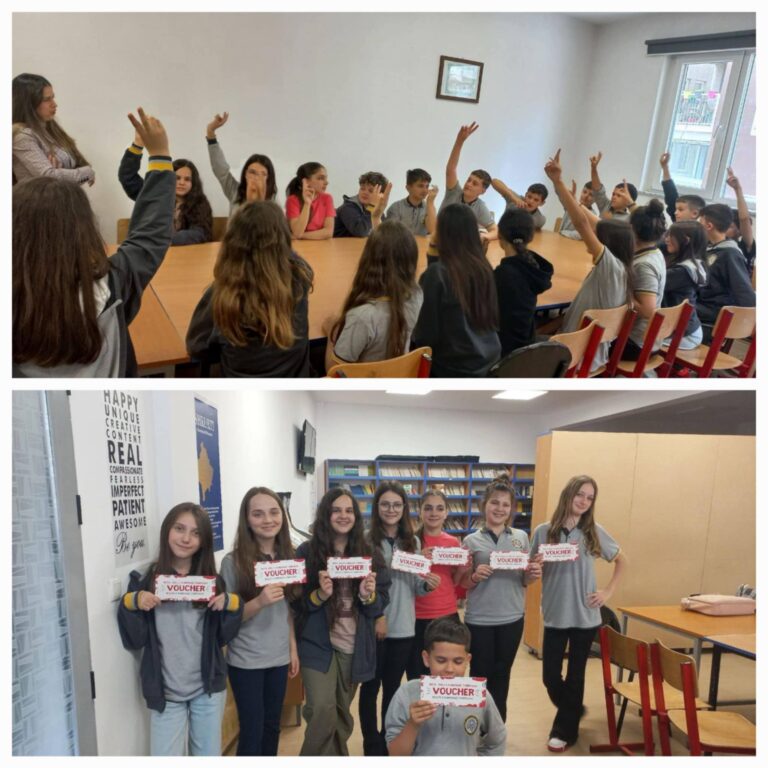 Cineplexx aktivitet edukativo-kulturor në shkollën “Meto Bajraktari” – nxënësit fitojnë bileta falas