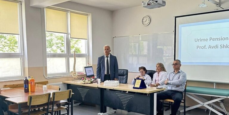 Pensionohet profesori Avdi Shkreli nga Peja