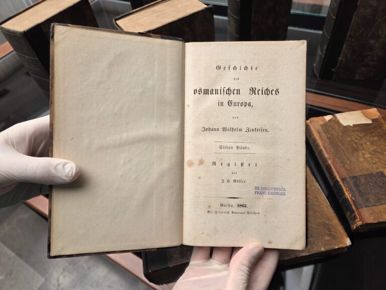 Koleksioni i njohur “Historia e Perandorisë Osmane në Evropë” në Bibliotekën Kombëtare të Kosovës