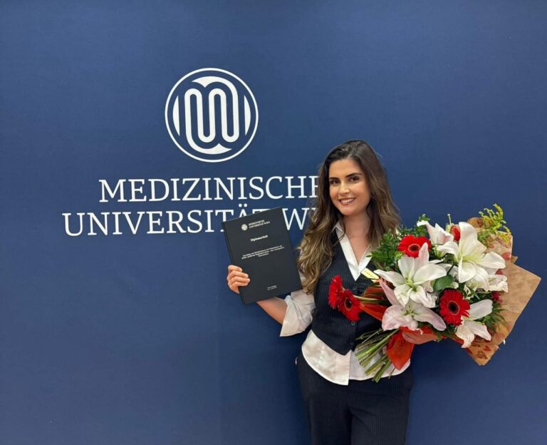 Studentja shqiptare diplomon me sukses në Universitetin Mjekësor të Vjenës