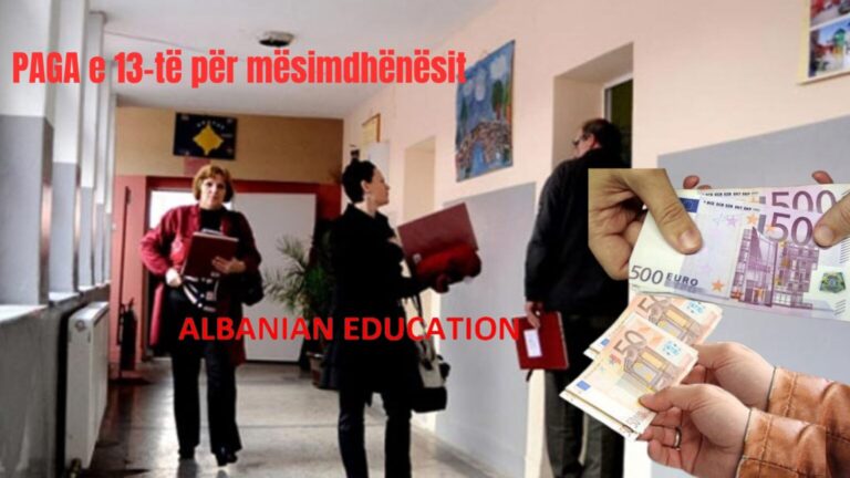 VJEN KËRKESA: “Mësimdhënësit të marrin pagën e 13-të për fundvit”