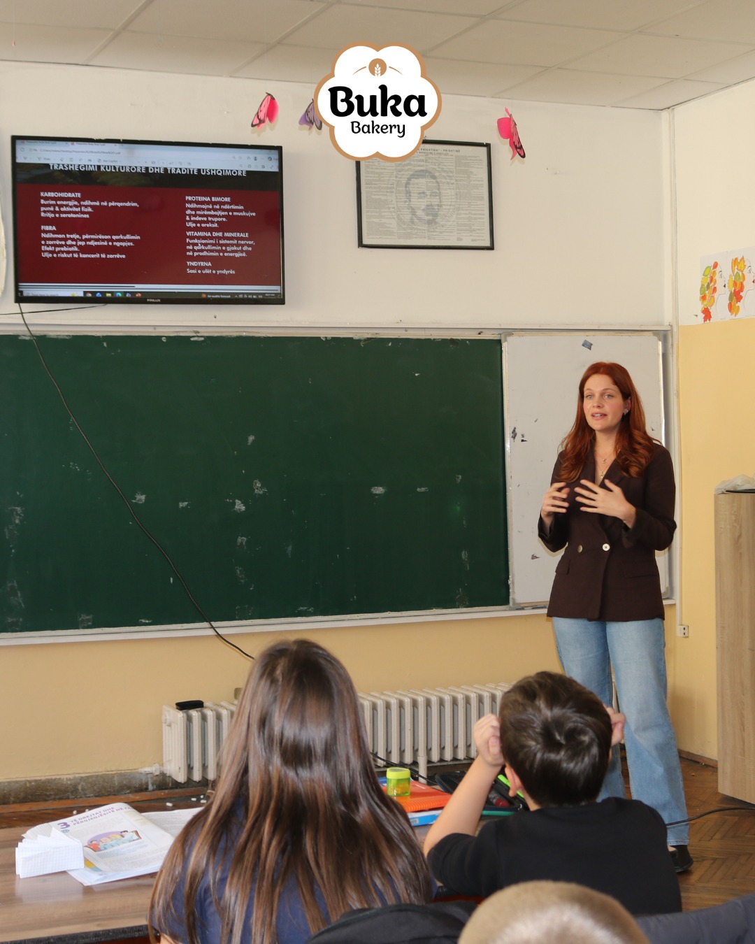 "Dije dhe ëmbëlsi" nga BUKA Bakery: Edukim mbi ushqimin dhe donuts falas për nxënësit e ‘Hasan Prishtinës’ 9 4 3