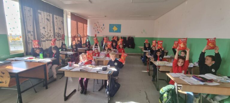 Me VIPA Chips, gjysmëvjetori i dytë nis me gëzim në shkollën “Nexhmi Mustafa” në fshatin Besi
