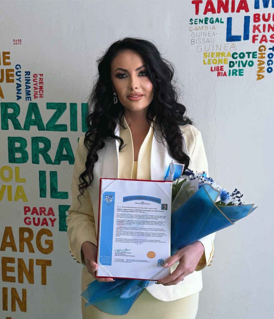Mësuesja Mimoza Rexhvelaj shpërblehet me titullin "Ambasador për Paqen Botërore" 2 624347741 25775646062054437 6017822464077334435 n