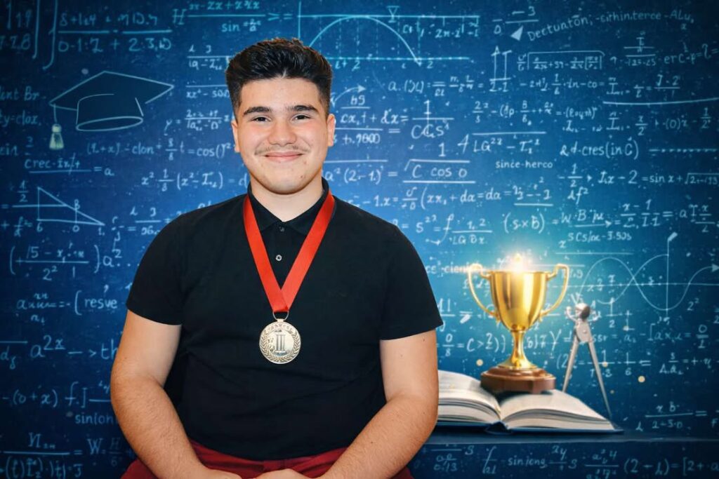 Nxënësi Almir Kurtulaj në mesin e pesë më të mirëve në Olimpiadën e Matematikës 2 almiri