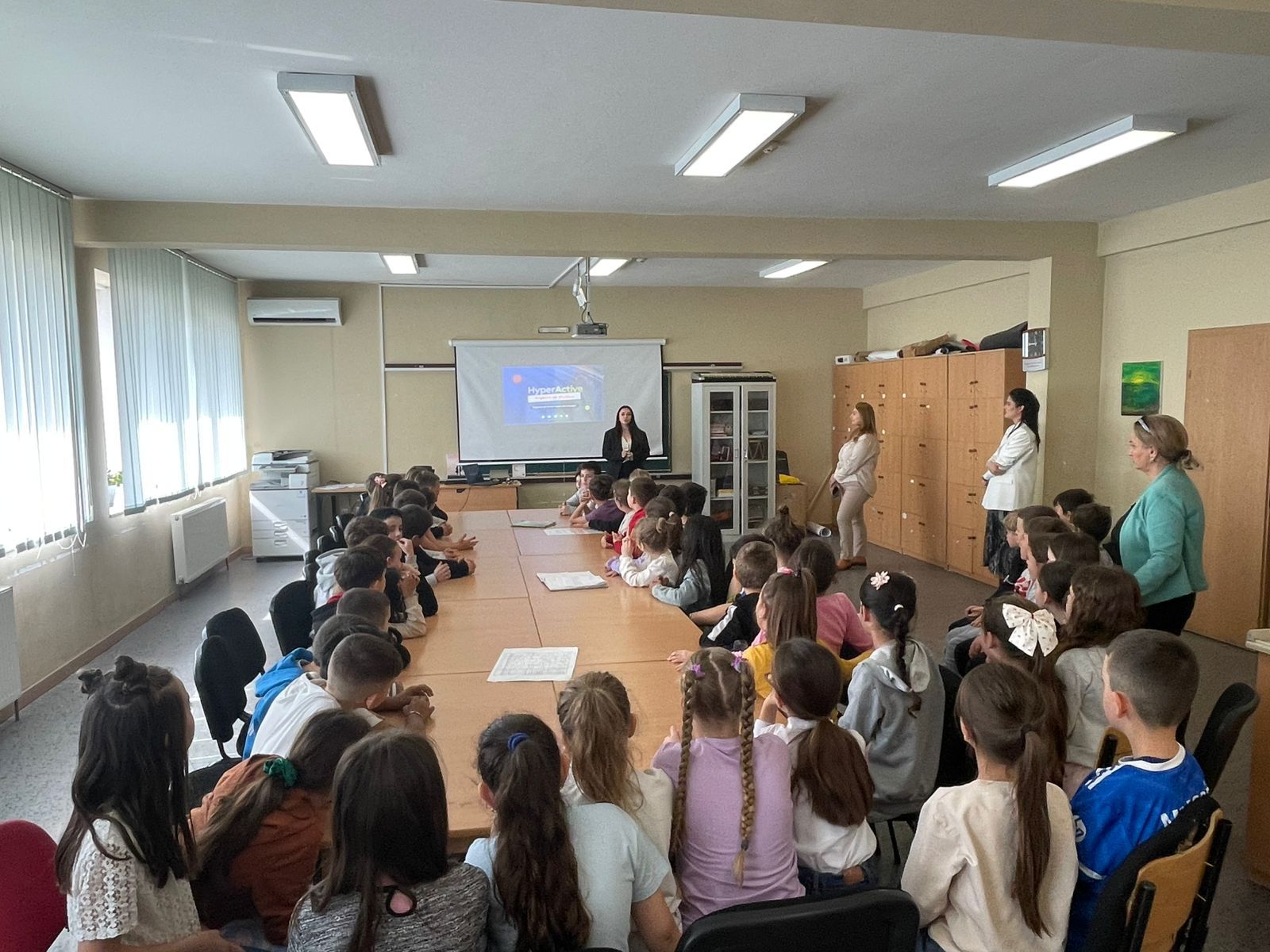 Aktivitet edukativ dhe argëtues me nxënësit e shkollës “Daut Bogujevci” në Fushë Kosovë 8 IMG 20260415 WA0004