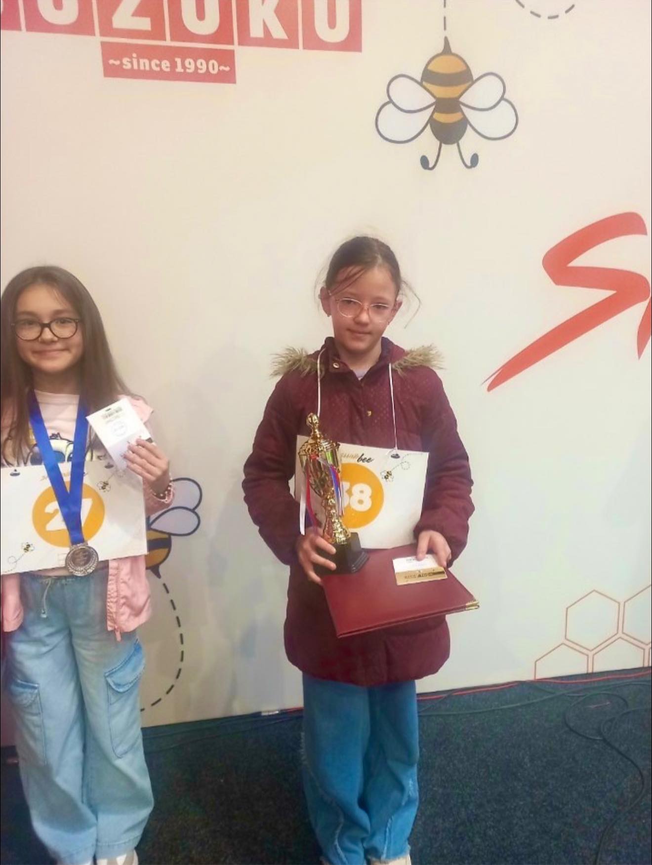 Andrra Hasani fiton vendin e parë në garat shtetërore të gjuhës angleze "Spelling bee" 2 an